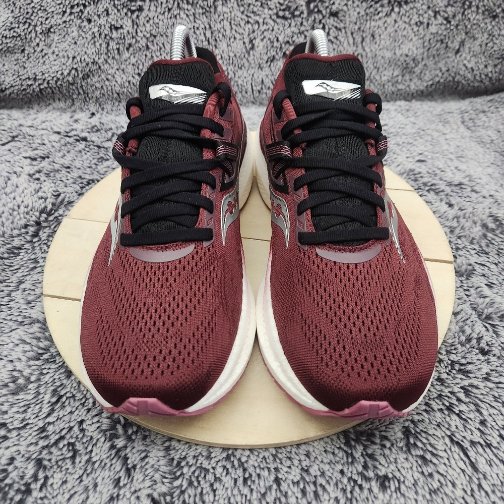 NEW Saucony Triumph 20 Sundown Rose Running Sneaker Women's Size 8.5 W - Picture 3 of 9